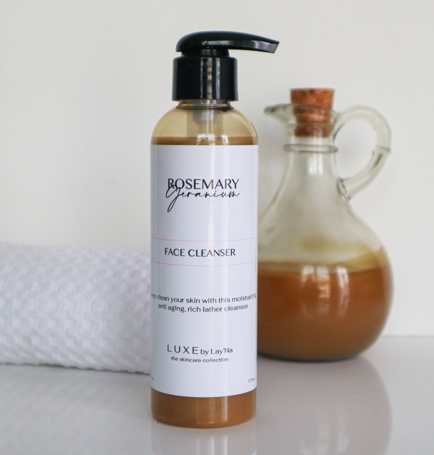 Rosemary Geranium Face Cleanser